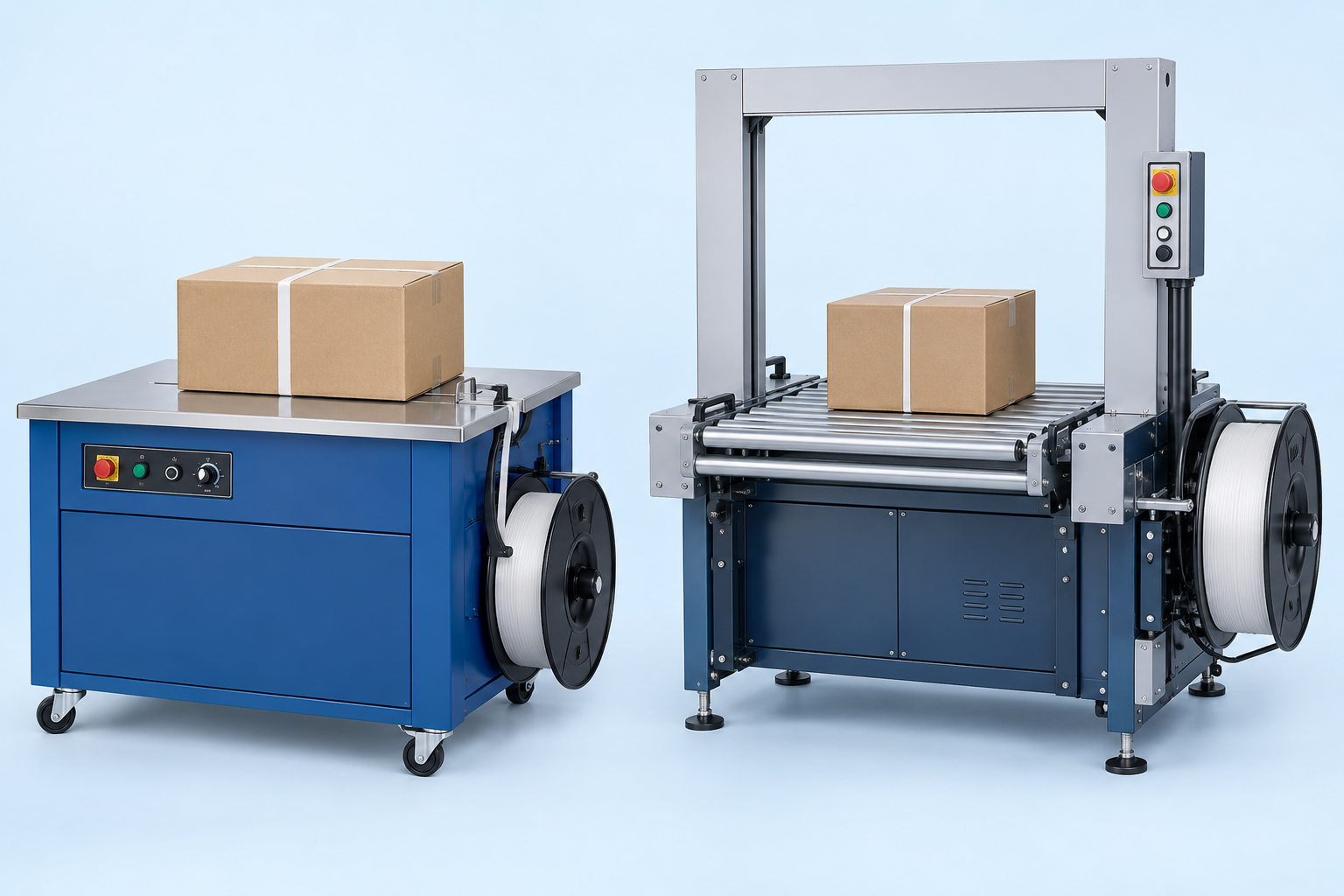 Strapping Machine - Semi Auto & Automatic